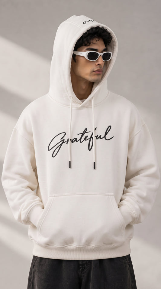 Grateful Oversized Hoodie Men