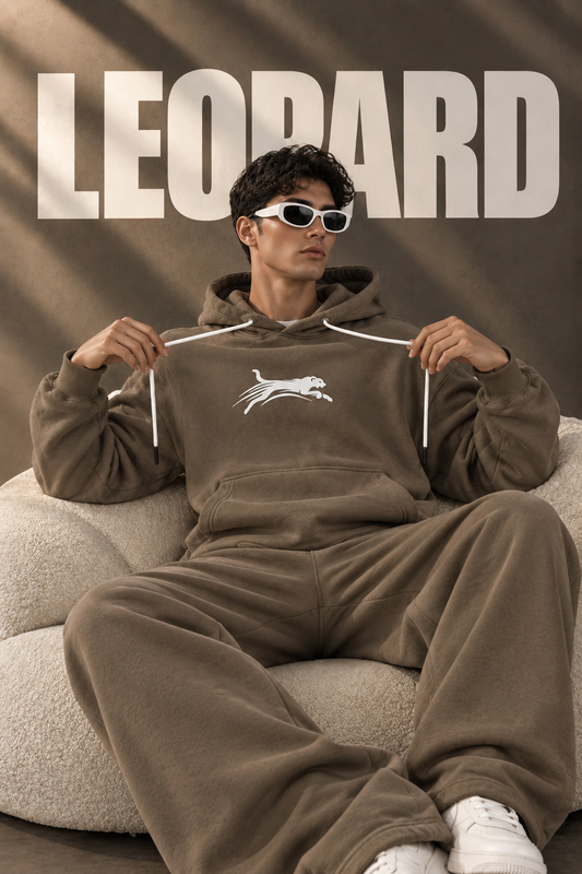 Leopard Oversized Hoodie
