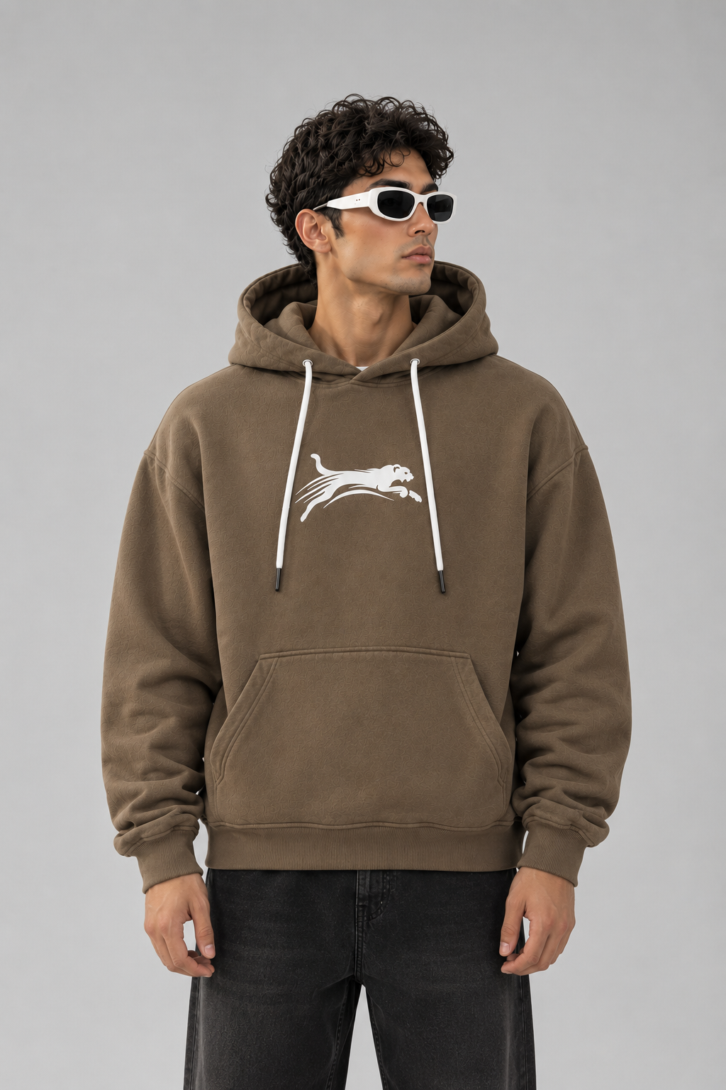 Leopard Oversized Hoodie